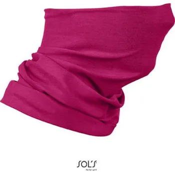 Šátek Šátek multifunkční Sols Warmer Bolt - tmavě růžový