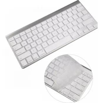 Silikonový ochranný obal na klávesnici EU verze pro Apple MacBook Air 15,3" (2023, M2) - průhledný