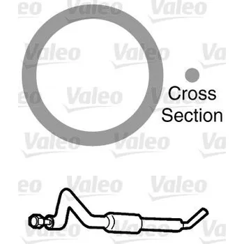 Chladič motoru Těsnění, potrubí chladiva VALEO 509182