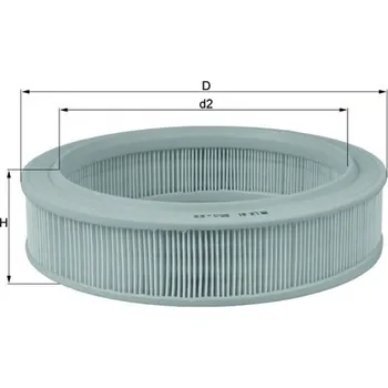 Filtr do auta Vzduchový filtr MAHLE LX 81