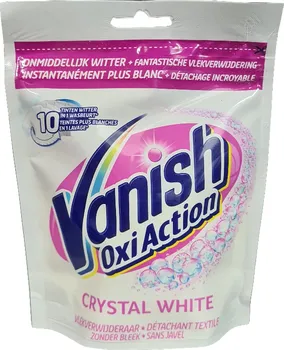 Odstraňovač skvrn Vanish Oxi Action Crystal White práškový odstraňovač skvrn