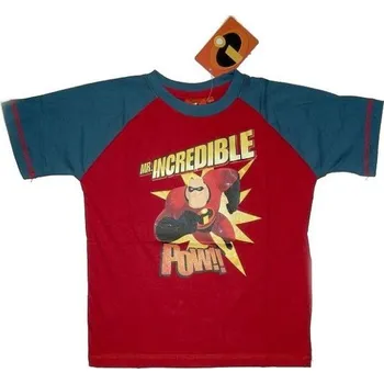 Chlapecké tričko ÚŽASŇÁKOVI tričko červeno-modré