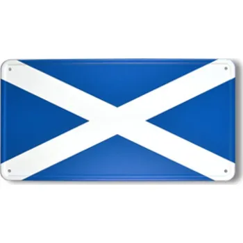 Plechová cedule Cedule plechová Promex vlajka Skotsko - barevná