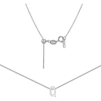 Náhrdelník Šperky4U Ocelový náhrdelník PÍSMENO - OPD0338-Q