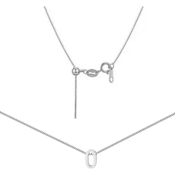 Šperk Šperky4U Ocelový náhrdelník PÍSMENO - OPD0338-O