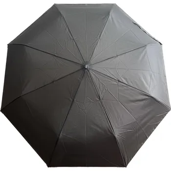 Deštník Doppler Fiber Magic big Chester uni black, RH Holz Grif - pánský plně automatický deštník