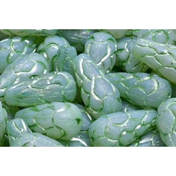 Korálek Korálky Šiška borová (25x12mm) č. 43