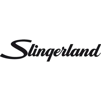 Blána LOGO SLINGERLAND samolepící,černé 60737