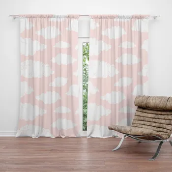 Závěs Sablio Závěs Oblaka: 2ks 140x250cm