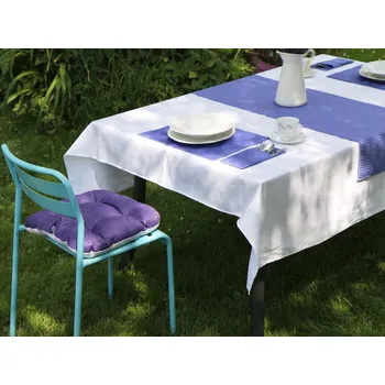 prostírání HEDVA ČESKÝ BROKÁT Ubrus Odaska prostírání 30x40 set 2 ks LEVANDULE fialová