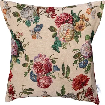 Polštář NábytekProNás Dekorační polštář s květinami