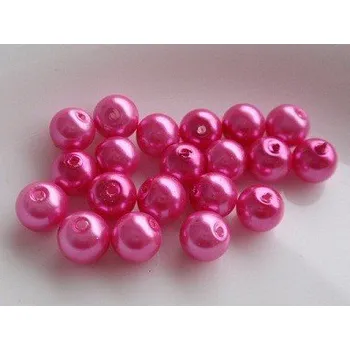 Dětské navlékací korálky Korálky voskované č. 36 - 12 mm