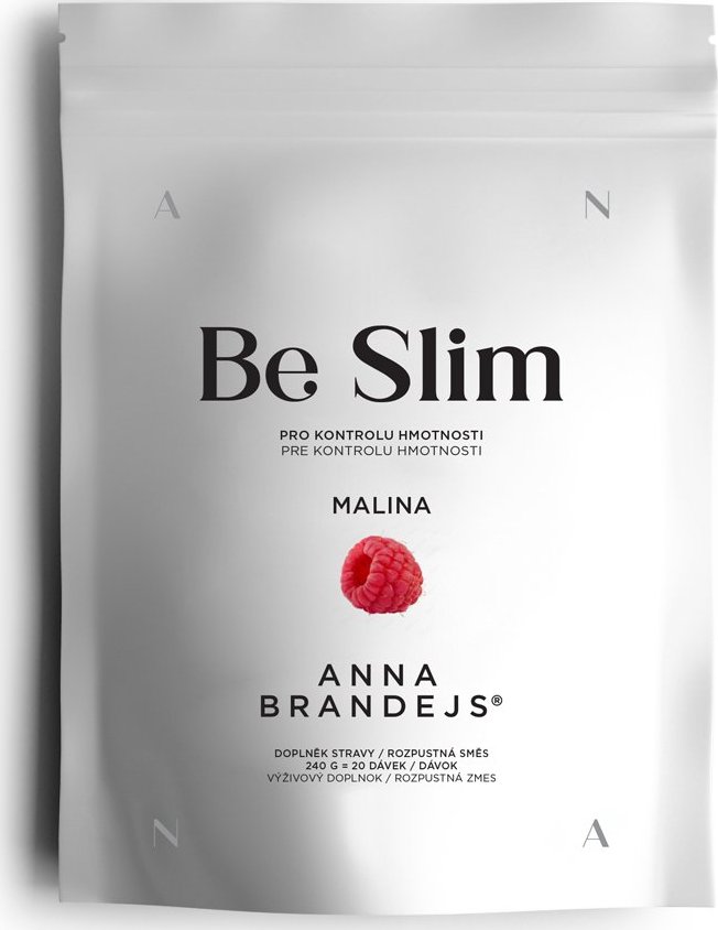 ANNA BRANDEJS Be Slim malina pro kontrolu hmotnosti 240 g od 1 090 Kč 