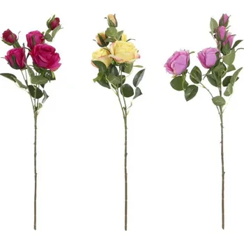 umělá květina Větvička do vázy "RůŽE" 9x9x66/3b.