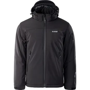 Pánská softshellová bunda Pánská Softshellová bunda HI-TEC GEKO 208710-BLACK/BLACK L