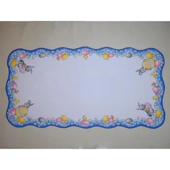 ubrus DekorTextil Ubus velikonoční Zajíc - hnědý