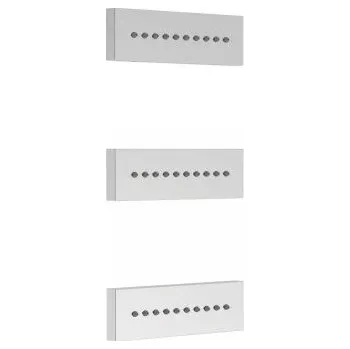 TRES 3 zapuštěné hydromasážní trysky 140x45&nbsp;mm. Materiál Mosaz TRES-29951504