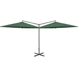 Dvojitý slunečník s ocelovou tyčí…