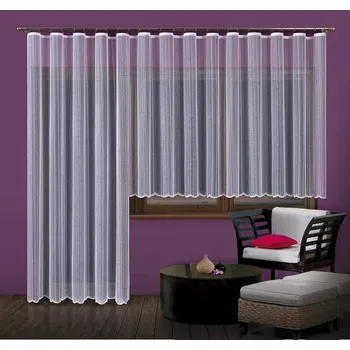 DekorTextil Hotová záclona nebo balkonový komplet Alba ROZMĚR: (š x v): 200 x 250 cm - balkonový díl