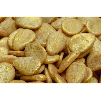 Korálek Korálky lístek 1678 (11x16mm)