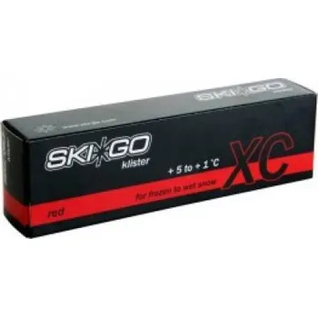 Lyžařský vosk SKIGO Klister XC Red, +5°C až +1°C, 55 g, klistr