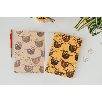 Sešit ePiPí Sešit A5 - Lenochod Listy sešitu: Linky