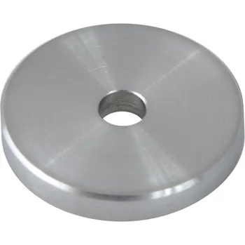 Podložka horní ø 42 x 6 mm, broušená nerez AISI 304