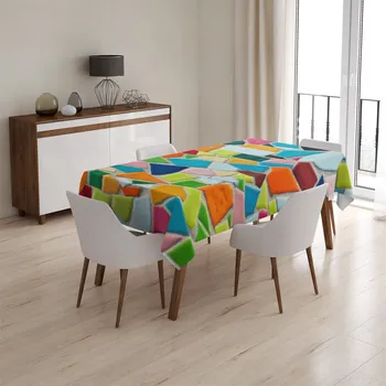 ubrus Sablio Ubrus Barevná mozaika - 90x90 cm