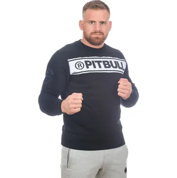 Pánská mikina PitBull West Coast - Pánská mikina POTOMAC černá 2XL