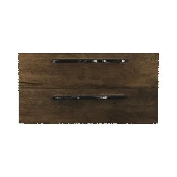 Koupelnový nábytek Koupelnový nábytkový set Sanox Seville barva čela tabacco ŠxVxH 101 x 170 x 46 cm s keramickým umyvadlem a zrcadlovou skříňkou