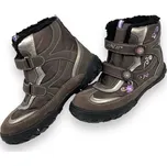 Superun Dívčí hnědé zimní boty Barva: Hnědá, Velikost: 36