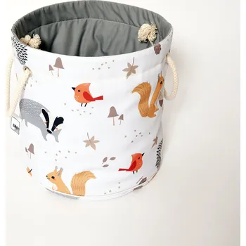 Koš na prádlo NábytekProNás Velký koš na hračky / na prádlo VARIANTA PROVEDENÍ: koš s víkem na zip