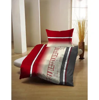 Povlečení Gerald Wittmann Ložní povlečení Lily 140x200/90x70 cm Vzor 29181/4 Vafle 100% Bavlna