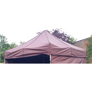 Krycí plachta Střešní plachta Profi Steel 3x6 m - Hnědá