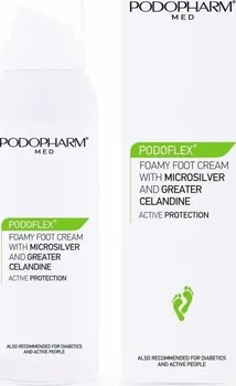 Kosmetika na nohy Podopharm Podoflex krémová pěna na nohy 125 ml