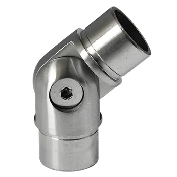 Zábradlí Spojka s kloubem na trubku ø 33,7 mm, broušená AISI 304