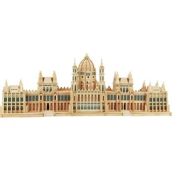 3D puzzle Woodcraft construction kit Woodcraft Dřevěné 3D puzzle parlament v Budapešti