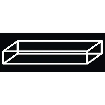 Koupelnový nábytek Trubková konstrukce pro regál Frozen 140 x 20 x 44,8 cm matná bílá