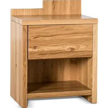 Noční stolek AHORN CZ, s.r.o. Noční stolek GRADO jednozásuvka - buk ROZMĚR: 45 x 59 x 33,7 cm - PRAVÝ