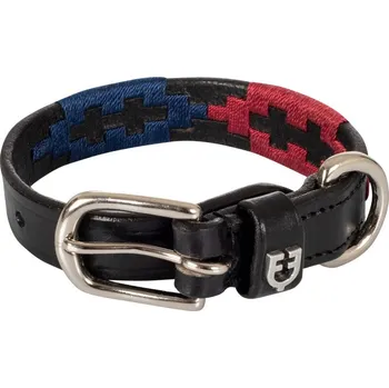 Obojek pro psa EQUESTRO Obojek pro psy Polo S Equestro, černý 35