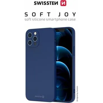 Pouzdro na mobilní telefon POUZDRO SWISSTEN SOFT JOY PRO APPLE IPHONE 12/12 PRO MODRÉ