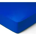 DekorTextil Jersey napínací prostěradlo tmavě modré ROZMĚR: (š/d/v) 80 x 200 x 20 cm