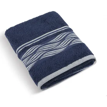 Ručník Brotex Ručník froté Vlnka 50x100cm 480g/m2 výběr barev Barva: Modrá