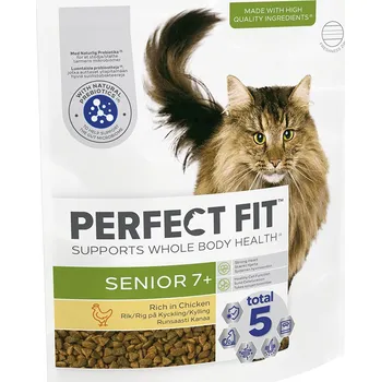 Krmivo pro kočku 750g Perfect Fit Senior 7+ kuřecí