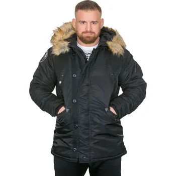 Pánská bunda Pitbull West Coast ALDER černá XL