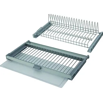 Nábytkové kování VIBO odkapávač 800mm chrom (VIBO odkapávač 800mm chrom)