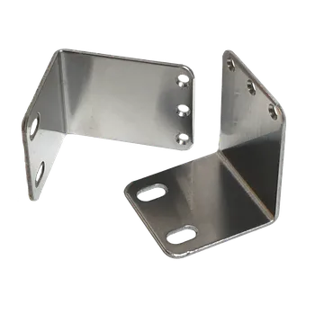 Tesařské kování Úhelník spojovací 55/45/43 bez prolisu NEREZ (2ks/bal) vč. šroubů