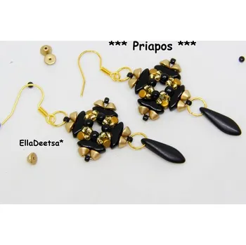 Korálek Náušnice Priapos č.1760 - stavebnice