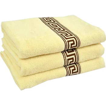 Ručník Profod Ručník froté GREEK 50x90 cm 500g/m2 Barva: béžová