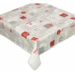 DekorTextil Vánoční ubrus s nešpinivou úpravou OXY - Sváteční dárečky ROZMĚR: 100 x 140 cm